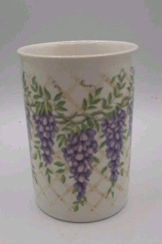 Vintage Otagiri Purple Wisteria Ceramic Coffee Tea Mug Advantage Collection - Picture 2 of 6