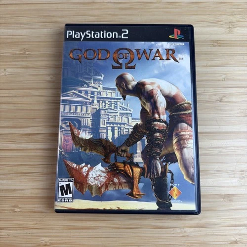God of War PS2 Black Label CIB Sony PlayStation 2 2005 Complete with Manual