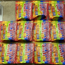 11 BAGS Tony's Chocolonely Tiny Tony's Mixed Flavor Pouch 14/.32oz