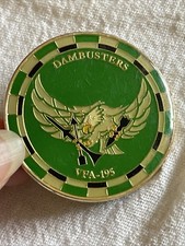 USN Challenge Coin Ship VFA-195 Chief Petty Officers Mess CPO Dambusters