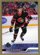 2023-2024 Upper Deck Ice Hockey Series 2 Young Guns Nikola Matinpalo RC No. 495