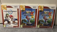 Nintendo Wii Selects Mario Kart / Super Mario Galaxy 2 Neu Sealed Vga Wata Ukg
