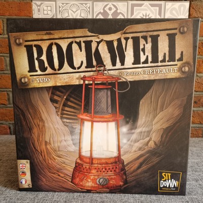 Rockwell - Brettspiel von Sit Down! - 2013 - 100% komplett