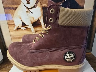 Timberland Premium 6 Inch Boot TB0A2P6WEQ31 Burgundy Men s US Size 9.5 NEW