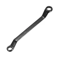 45 Degree Offset Box End Wrench 13 x 16mm Metric 12 Point Double End Black