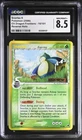 CGC 8.5 Snorlax EX Dragon Frontiers 10/101 Reverse Holo STAMPED Pokemon Card