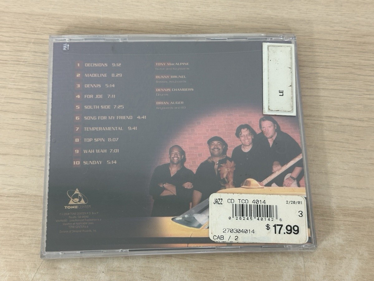 Tony MacAlpine, Bunny Brunel & Dennis Chambers: Cab 2 - CD 2000