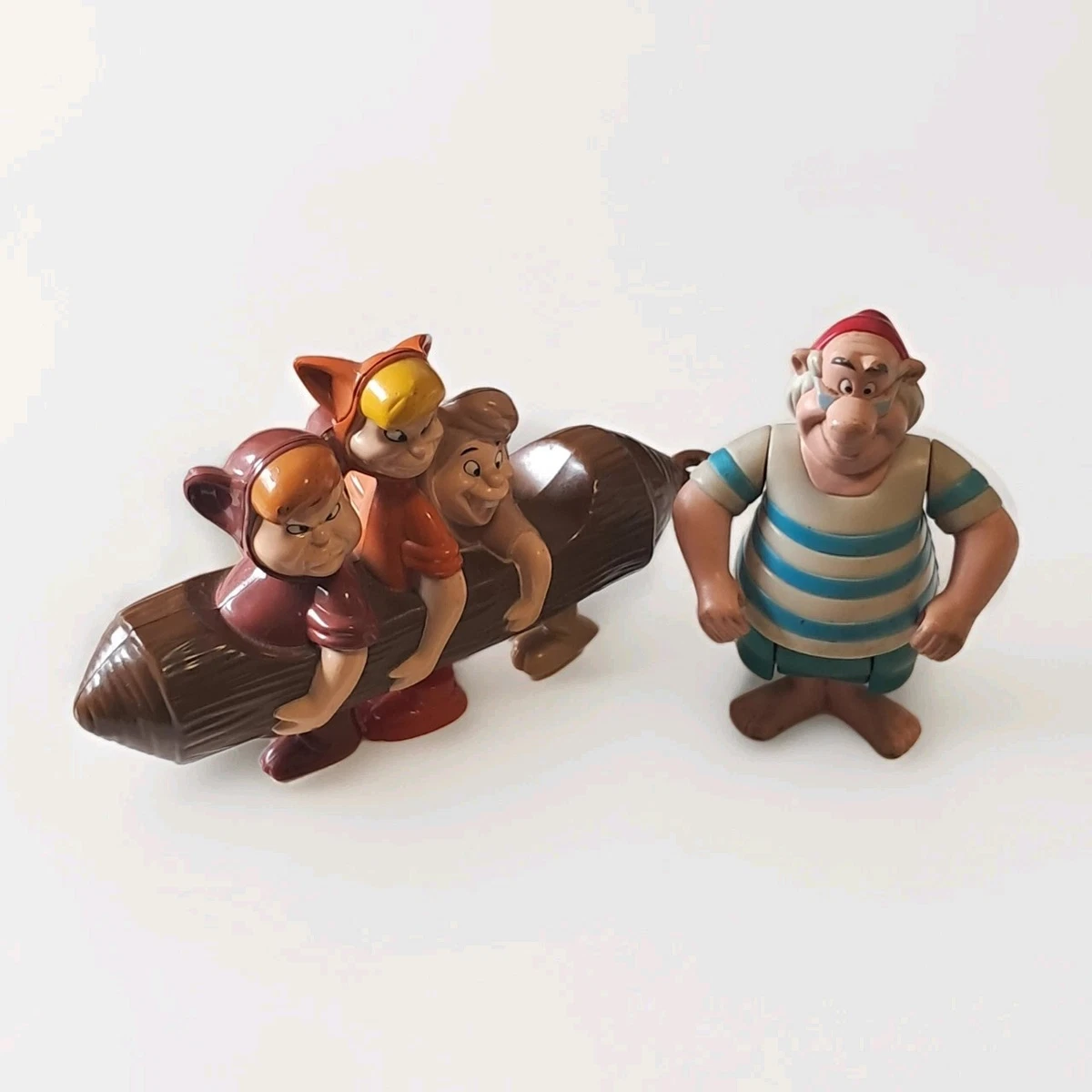 2 figures PETER PAN articulated smee rope toy stray kids 2002 McDonald's disney