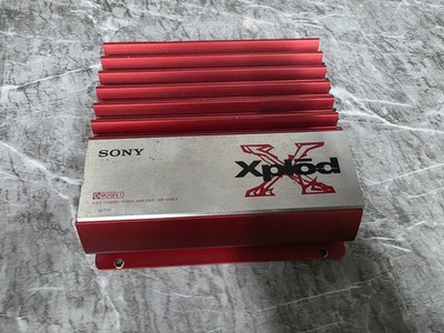 Sony Xplod XM-440 EX  Vintage 4 Kanal Auto Kfz Verstärker Amplifier