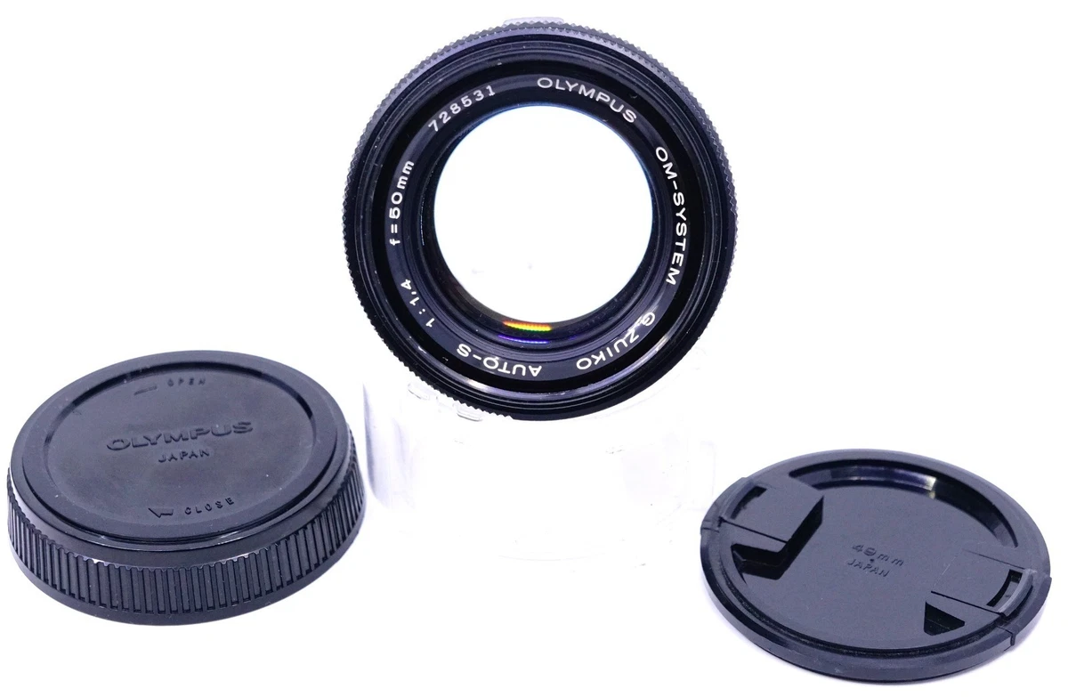 【純正ケース付/清掃済】Olympus G.ZUIKO 50mm f1.4 Amazon.com : Olympus 50mm f/1.4 Manual Focus Auto-S Zuiko Lens for
