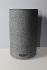 Amazon Echo (2nd Generation) Smart Assistant - Charcoal Fabric