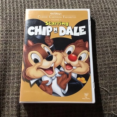 STARRING CHIP N DALE 2005 DISNEY DVD OOP CLASSIC CARTOON FAVORITES VOLUME FOUR