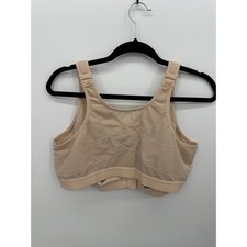 Delimira Womens Beige Firm Support Posture Correction Front Closure Bra 48D W811
