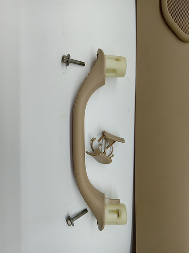 07-14 GM SUV Beige Tan LH RH Bose Tweeter A-Pillar Trim Panel Pair OEM - Bild 2 von 20