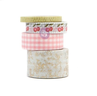 Prima - Fruit Paradise Decorative Tapes Washi Gold Foil 4/pk