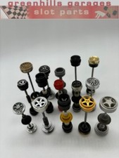 Greenhills Scalextric Set of 15 Front  Rear Axles  Wheels - Used - P10166