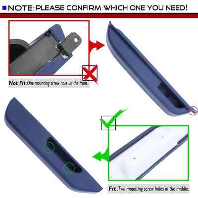 1999 Chevy TAHOE Door Handle Front Left Door Armrest For 88-94 Chevy/GMC C/K Pickup - Blue, Direct Fit, Part #15546487 1998 Chevy Silverado Doors - Foto 3