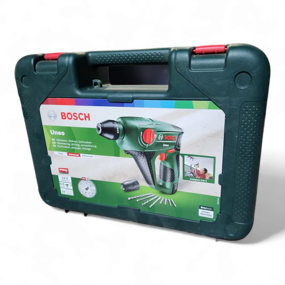 BOSCH UNEO Bohrhammer inkl Akku 2 Ah und Ladegerät