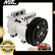 KAC New A/C Compressor 58122 for Ford F-250 1990-1995 Ford F-150 1990-1995