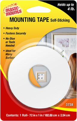 MAGIC MOUNTS 1' X 72' HD MOUNTING TAPE- 3738