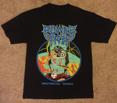 Power Trip - Indoctrinating Violence 2017 tour Gift For Fans S-5XL T-Shirt