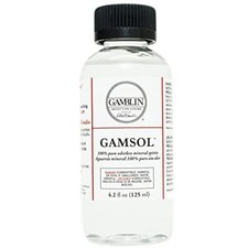 Gamsol Odorless Mineral Spirits Bottle 4.2Oz , New