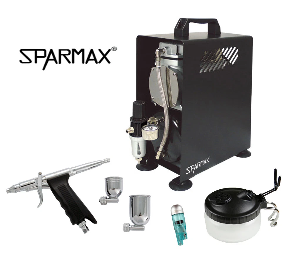 Sparmax TC 610H Piston Oil Less Airbrush Compressor Sparmax GP