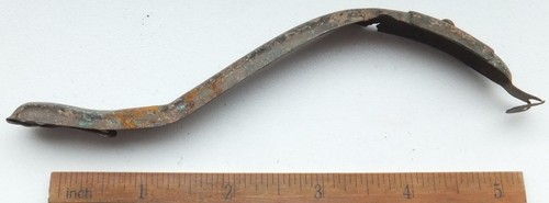 WW1 WWI German Pickelhaube Helmet Brass Rear Spine (Y23-12) - Picture 2 of 4