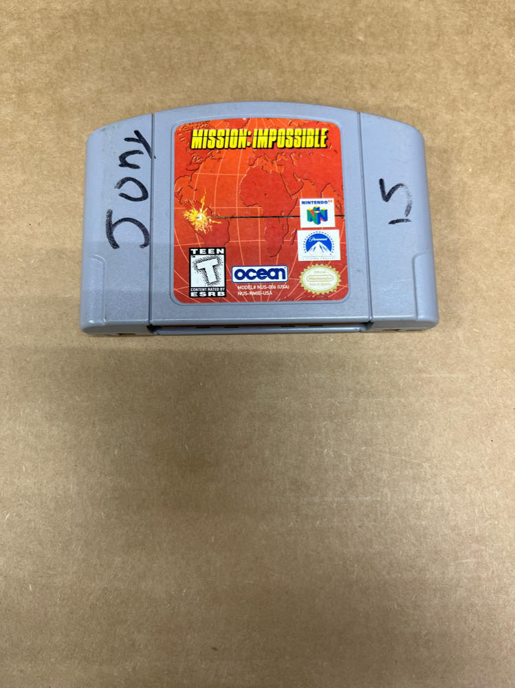 N64 Rom Cruise World Nintendo 64 Mission Impossible- Nintendo 64