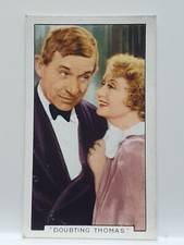 Gallaher Cigarette Card, Film Episodes, #14 Doubting Thomas (RD6)