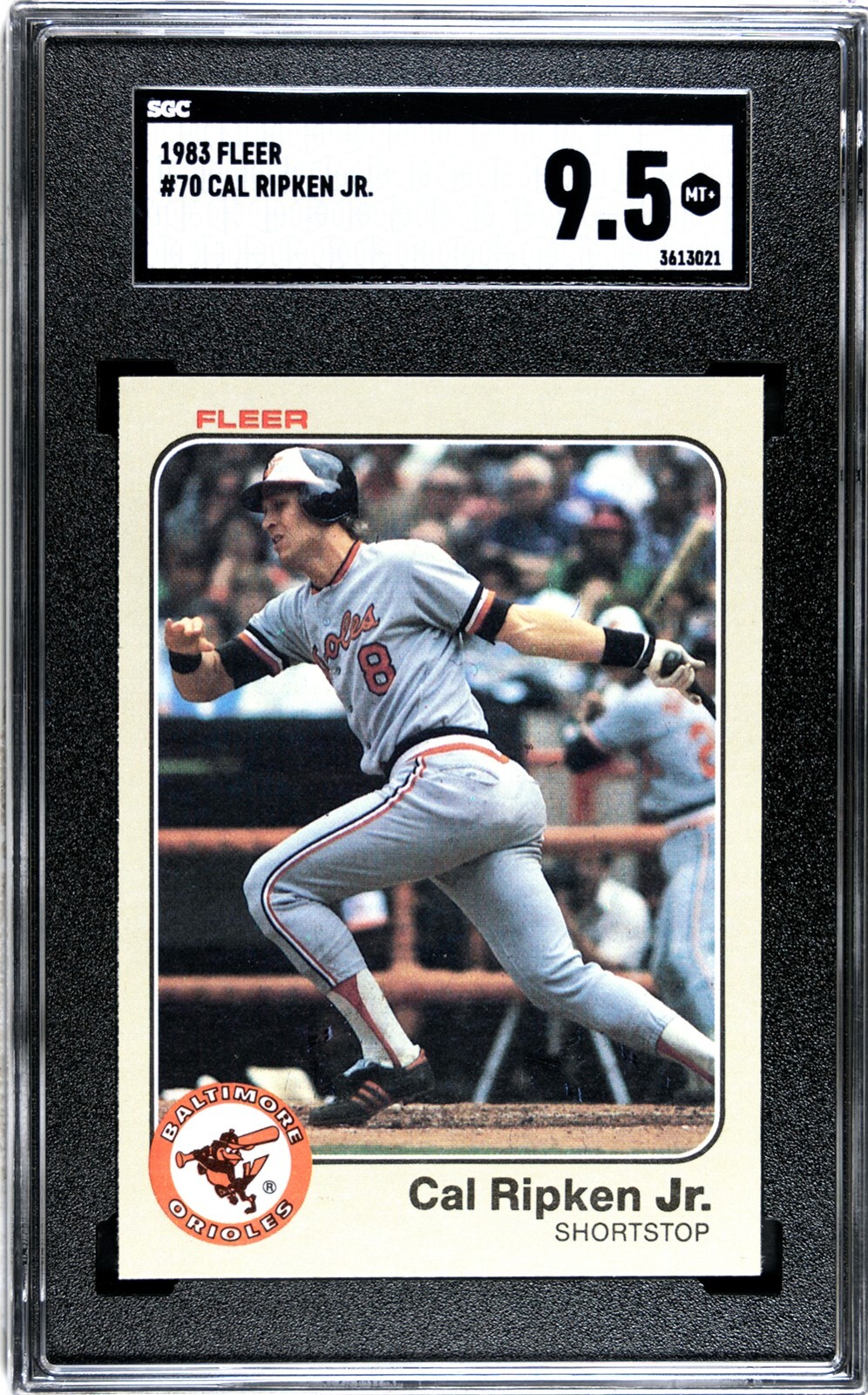 1983 Fleer #70 Cal Ripken Jr. SGC 9.5 MINT+