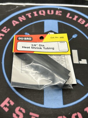 Du-Bro /Dubro. 440 3/8'' Diameter Heat Shrink Tubing