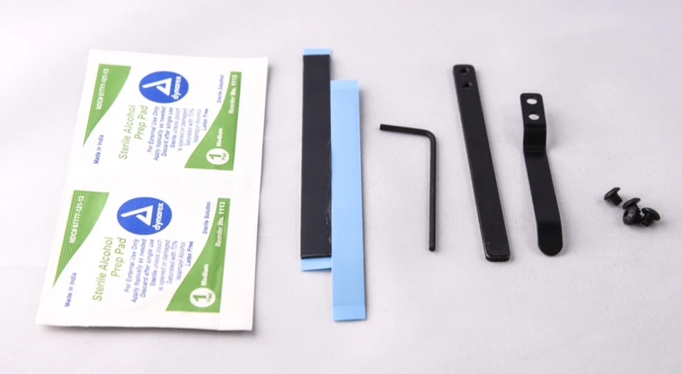 CLIPDRAW SEMI-AUTO UNIVERSAL All Models Belt Clip IWB SA-B Black Conceal Carry - Image 3 of 4