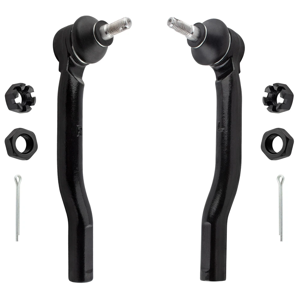 Extremos de barra de amarre exterior delantero e interior 4 piezas para Nissan Cube 2009-2014 Foto 4 de 4