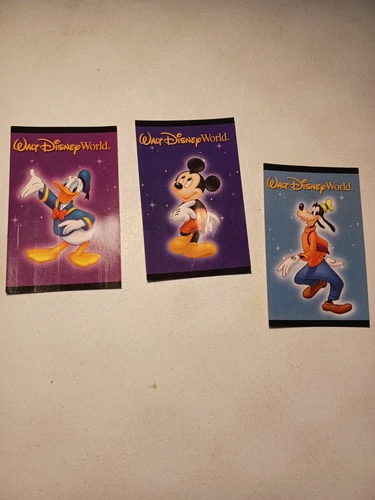 2004 Walt Disney World ticket stubs - Goofy, Mickey & Donald