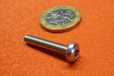 18-8 Stainless Torx Pan Head Machine Screw 8-32 x 1.00'' Length, 50 pcs