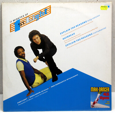 12'' Maxi-Vinyl - FIRST LIGHT - Explain The Reasons