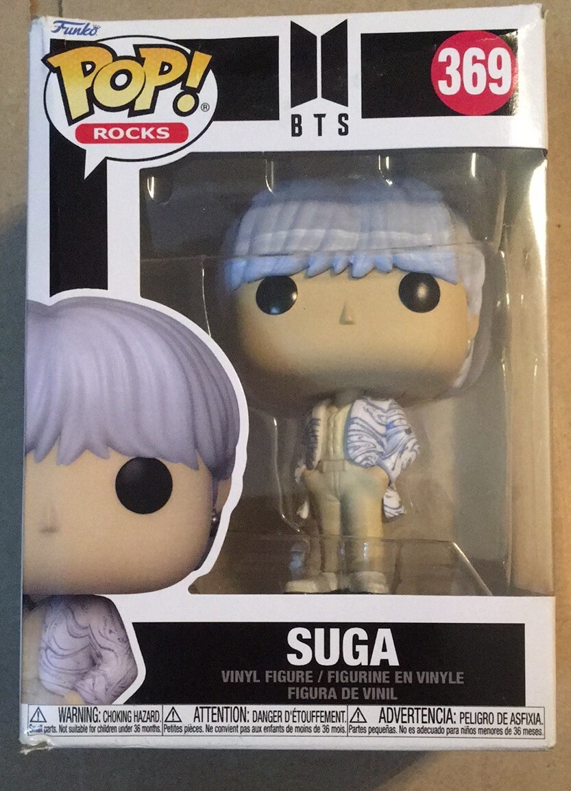 Funko Pop! Rocks: BTS - Suga---New but box damaged | eBay