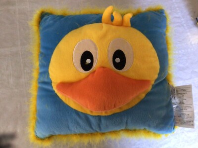 Chick Throw Pillow 15   X 15  Sq. Two sided