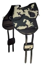 Reitpad, Bareback Pad mit Klettkissen,  baumloser Sattel 1104, camouflage, Neu