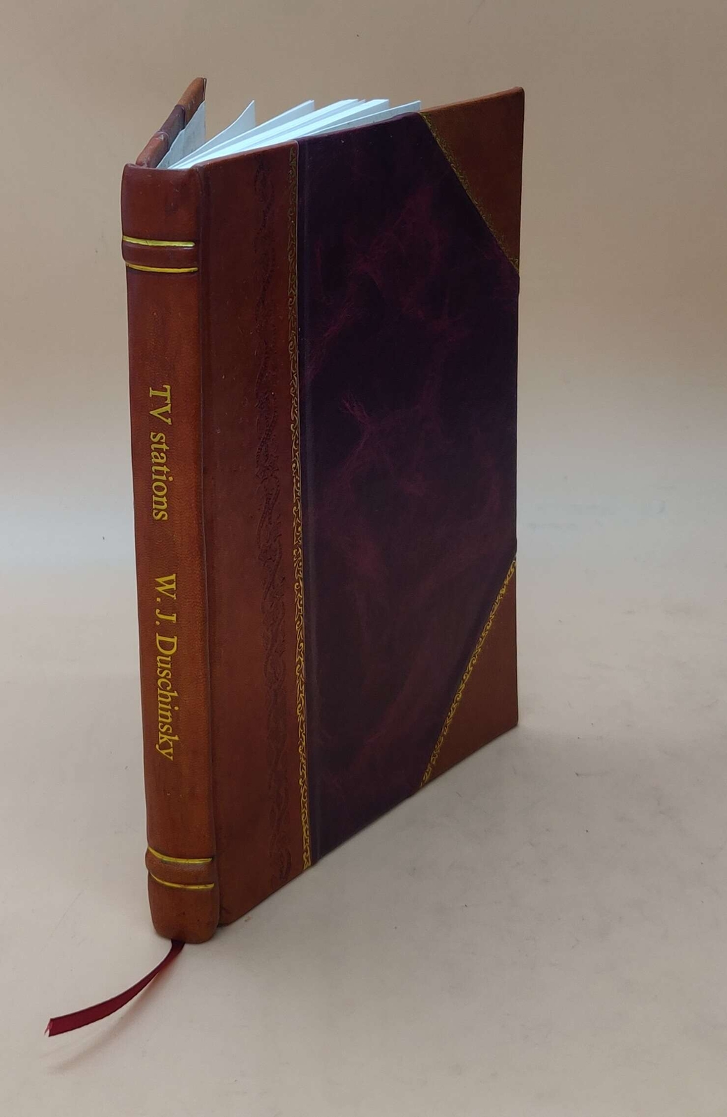 TV Stations Design Guide for Architects Engineers and Management Leather Bound Edition