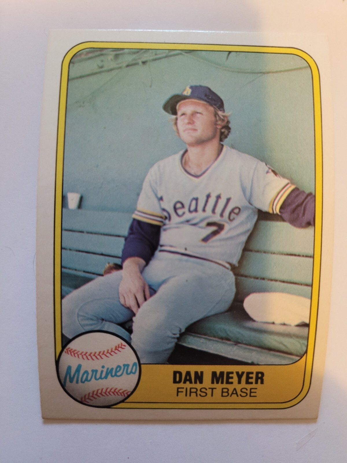 1981 FLEER DAN MEYER #603 NM