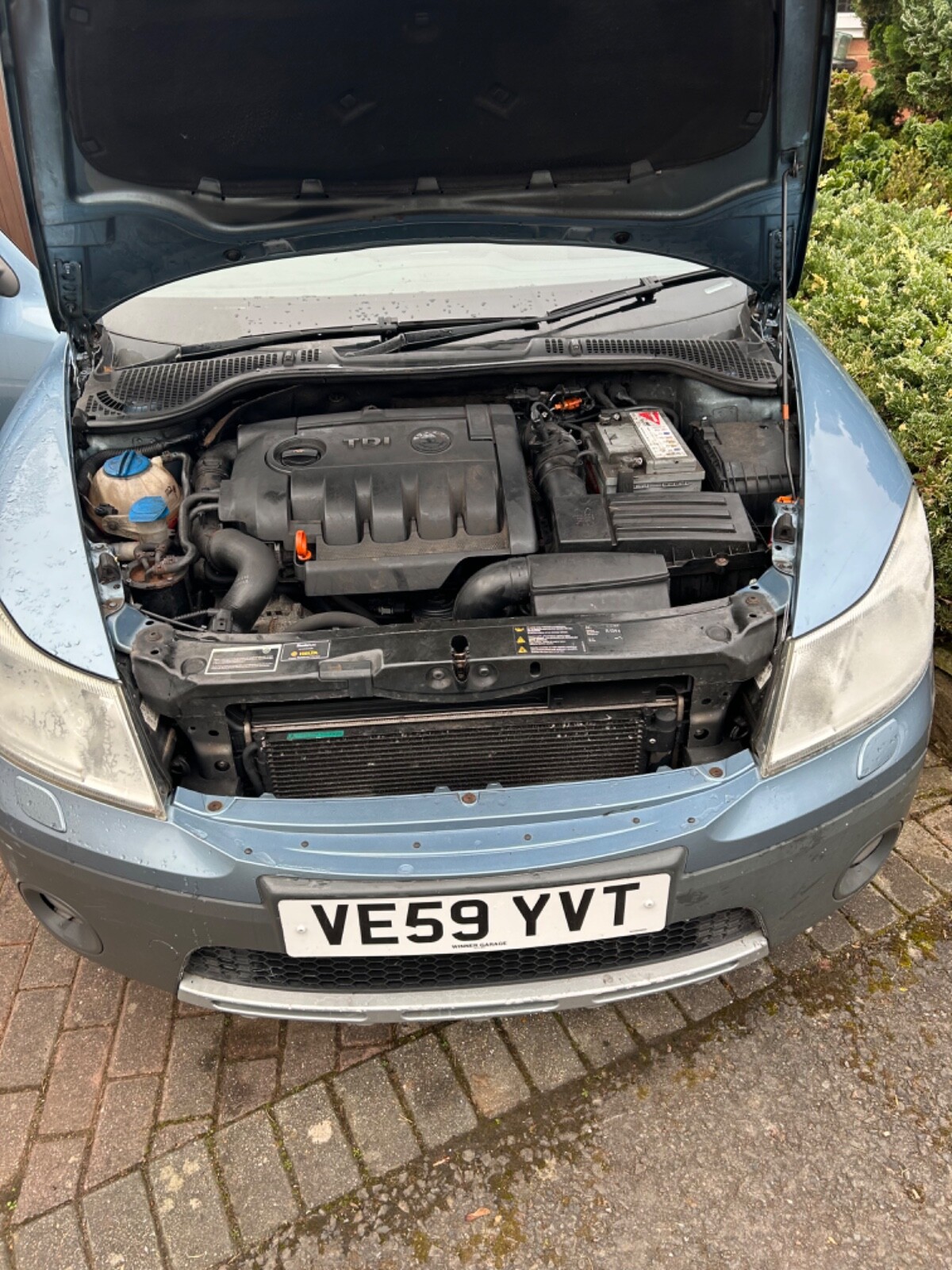 2008 SKODA OCTAVIA Scout 4x4 2.0 TDI PD DIESEL SPARES REPAIRS CLUTCH