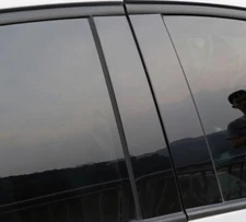 For Toyota Camry 2018-2024 Bright Black Window Center BC Pillar Cover Trim PC 8X