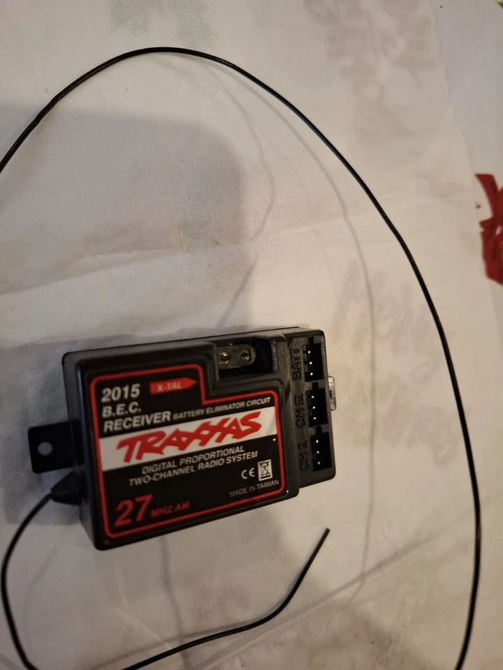TRAXXAS 2015 X-TAL RECEIVER 27MHz AM 2 Channel with BEC - Image 2 of 4