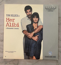 Laserdisc HER ALIBI Tom Selleck Paulina Porizkova William Daniels