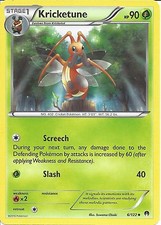 6/122 Kricketune Uncommon:XY-09 Break-Point Pokemon Trading Card Game