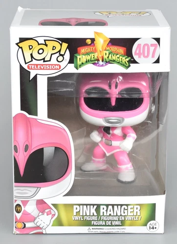 Funko Pop! Vinyl: Power Rangers - Pink Ranger #407 Damaged Box X71