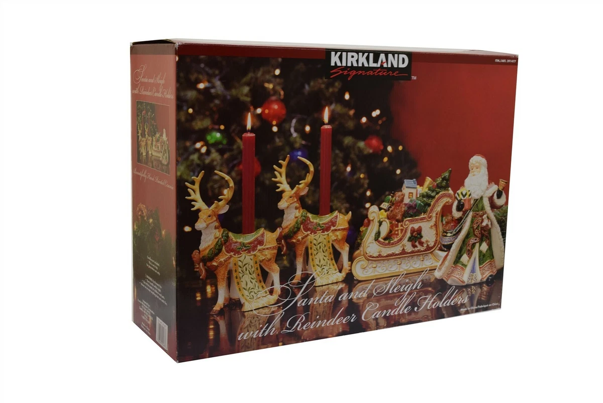 Kirkland Christmas Santa Figurines for sale | eBay