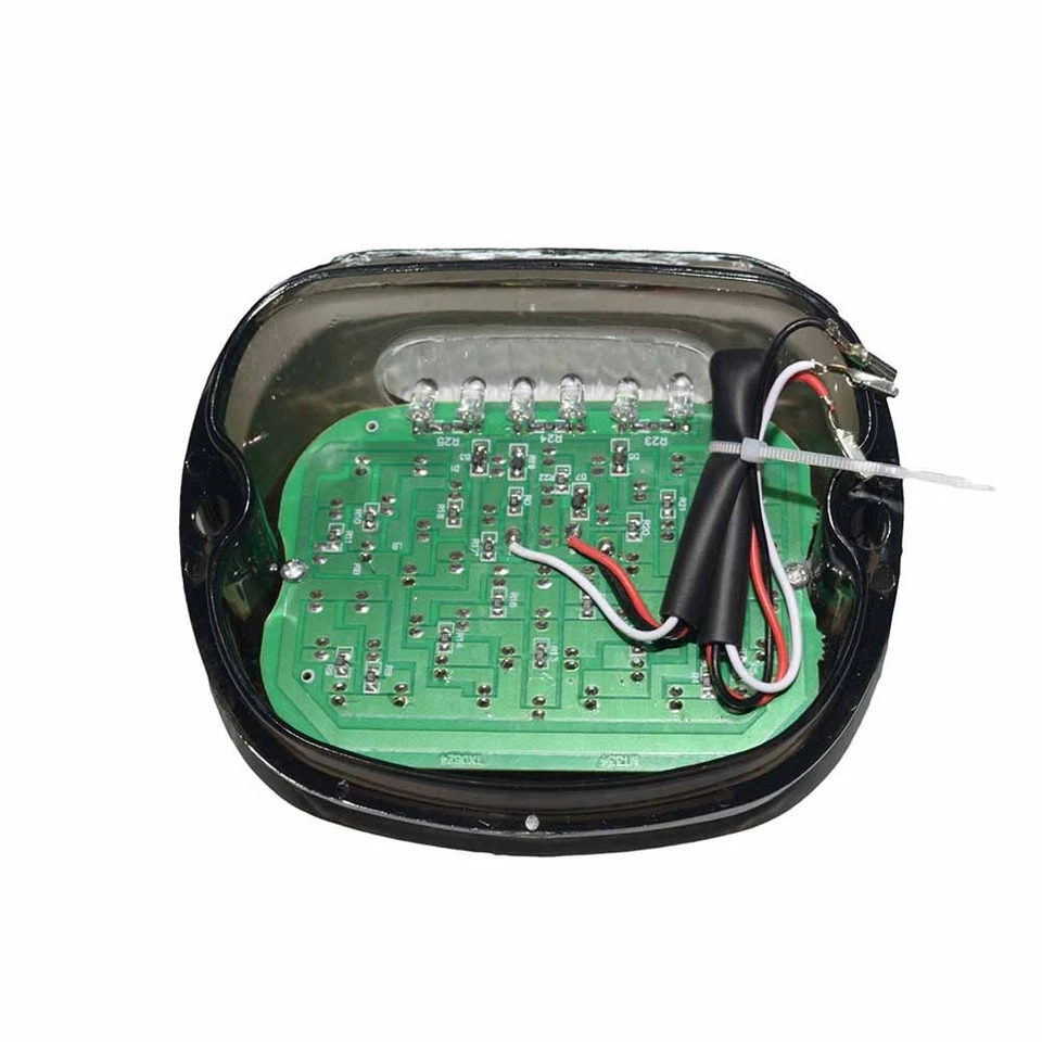 Smoke LED Tail Light Taillight For Harley Davidson Electra Glide FLHT FLHTC EFI - Image 4 of 4